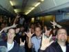 Les fans sur la route