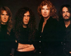 Ellefson, Friedman, Mustaine et Menza