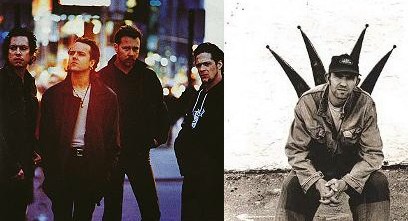 devant l'objectif : Metallica, derrire : Anton Corbijn
